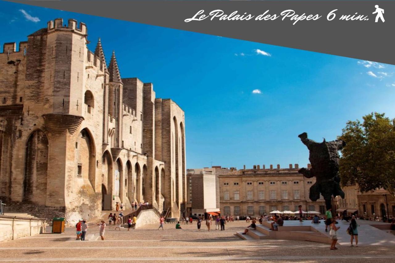 Le Chapeau Rouge Au Coeur Du Centre Historique Avignon Buitenkant foto